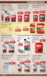 Stabilo Fachmarkt Prospekt Seite 9: Rasenmäheröl HD SAE 30 €6,99, Ölbinder Avilub G €19,99