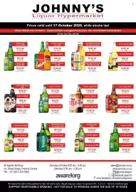 Johnny's Liquor Hypermarket catalogue Page 3: Corona Extra NRB €99,90, Hunters Gold €379,90