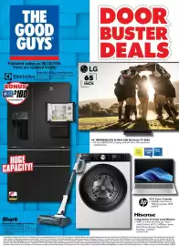The Good Guys catalogue week 41 Page 1: THE GOOD GUYS DOOR BUSTER Published online on 08/10/2026. Prices are updated hourly