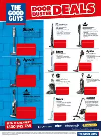 The Good Guys catalogue week 41 Page 16: Shark Steam Mop €1.000,00, Karcher SC 3 EasyFix GoFurther €1.513,67