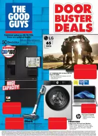 The Good Guys catalogue week 41 Page 2: THE GOOD GUYS DOOR BUSTER Published online on 08/10/2026. Prices are updated hourly