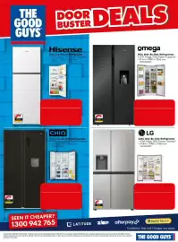 The Good Guys catalogue week 41 Page 5: ENERGY KATING THE GOOD GUYS DOOR DEALS ENERGY NATING Hisense 326L Top Mount