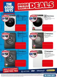 The Good Guys catalogue week 41 Page 7: 1659347 WK15 THE GOOD GUYS BONUS GOOD THE eGift Cuis Card $50 VIA ONLINE REDEMPTION