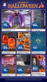 Spotlight catalogue Page 8: Spooky Hollow Inflatable Arch 2.7m €75,00, Spooky Hollow Lifesize Skeleton €40,00