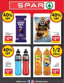 Spar catalogue week 41 Page 14: Lipton Ice Tea €2,95, Powerade iON4 Sports Drink €2,75