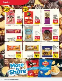 Spar catalogue week 41 Page 6: Tostitos Tortilla Chips €3,50, Menz Bumbles Milk Chocolate Honeycomb €3,00
