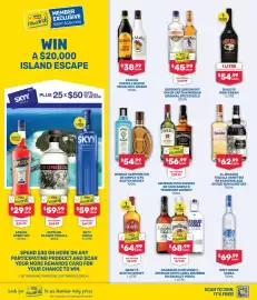 SipnSave catalogue Page 2: El Jimador Tequila Varieties or Kraken Black Spiced Rum Varieties €62,99