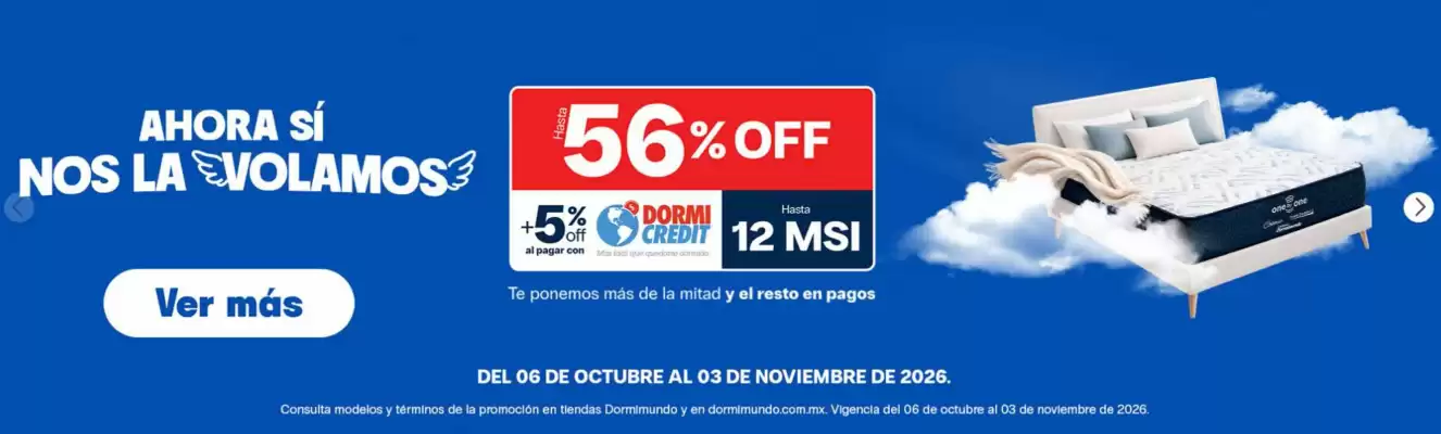 Dormimundo (válido hasta 3-11)