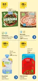 Bio Planet folder Pagina 12: Pizza Verdura €4,79, Bio Inside pizza margherita €6,39