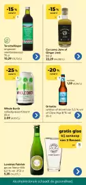 Bio Planet folder Pagina 13: Lambiek Fabriek geuze Natur-Elle €5,35, Grisette witbier €1,59