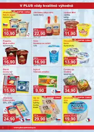 PLUS JIP leták Strana 2: Olma smetana na vaření €16,90, MadeTa sýr na pánev bylinky €29,90