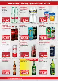 PLUS JIP leták Strana 6: Coca-Cola, Coca-Cola Zero, Fanta pomeranč €24,90, Monster různé druhy €32,90