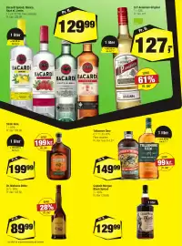 Calle reklamblad Sida 21: Bacardi spiced, blanca, razz el. limon €129,99, Dr. Nielsens Bitter €89,99