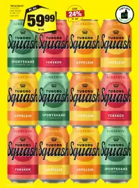Calle reklamblad Sida 23: Tuborg Squash €59,99