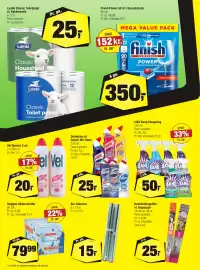 Calle reklamblad Sida 28: Huggies vådservietter €79,99, Cillit Bang Rengöring €50,00