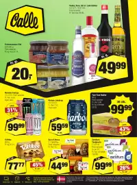 Calle reklamblad Sida 29: Sun of Africa €4.499,00, Yum Yum Nudler €99,99