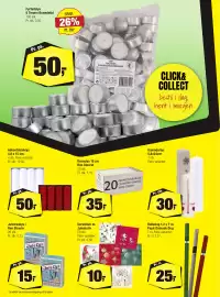 Calle reklamblad Sida 31: Servietter m. Julemotiv €10,00, Stearin julelys €15,00