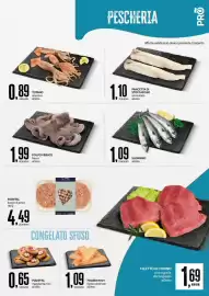 Volantino PRO7 Supermercati Pagina 14: Pancetta di stoccafisso €1,10, Polpo verace €1,99