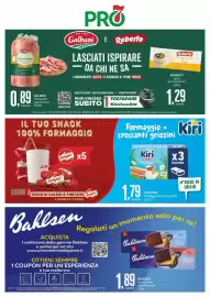 Volantino PRO7 Supermercati Pagina 29: Kiri Dippi formaggio cremoso e grissini €1,79, Roberto pane per tramezzino €1,29