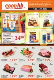 Coop hb leták Strana 1: Melado královský medovník €139,90, Dunagut kachní stehna €119,90