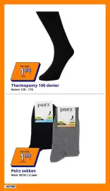 Action folder week 42 Pagina 12: Thermopanty 100 denier €1,98, Pairz sokken €1,99