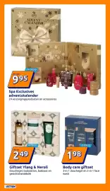 Action folder week 42 Pagina 13: Spa Exclusives adventskalender €9,95, Giftset Ylang & Neroli €2,49