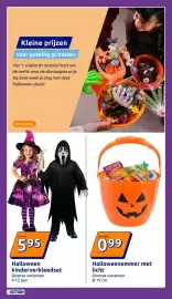 Action folder week 42 Pagina 19: Halloween kinderverkleedset €5,95, Halloweenemmer met licht €0,99
