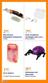 Action folder week 42 Pagina 30: Halloween led decoratie €0,99, Werckmann inklapbaar hobbymes €2,99
