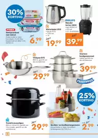 Blokker folder Pagina 4: Brabantia Kleding-stoomdeken €24,99, AEG CLEAN 5000 Stofzuiger met stofzak €89,99