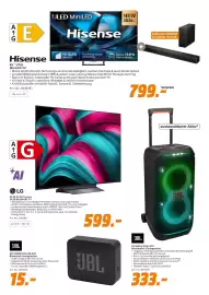 MediaMarkt Prospekt woche 41 Seite 4: JBL GO ESSENTIAL 2 BLACK €15,00, LG OLED 42 C57 LA evo €599,00