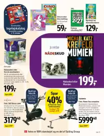 Føtex tilbudsavis uge 41 Side 15: Unicorn eller dino malebog €59,00, Guiness rekordbog 2027 €149,00