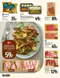 Føtex tilbudsavis uge 41 Side 22: Nakkefilet af dansk gris, entrecotes eller ribeyes €129,00