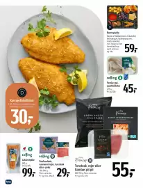 Føtex tilbudsavis uge 41 Side 27: Børneplatte €59,00, Tunsteak, rejer eller Gambas pil pil €55,00