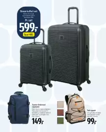 Føtex tilbudsavis uge 41 Side 65: Trail rygsæk €99,00, Traveler Underseat rejsetaske €149,00