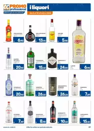 Volantino C+C Cash and Carry Pagina 27: Borghetti Liquore di Vero Caffè Espresso €10,50, Sabatini gin london dry €26,50