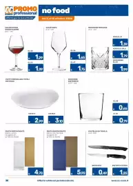 Volantino C+C Cash and Carry Pagina 30: Bicchiere Bistrobar €0,65, Coltello da tavola Bismarck €0,49