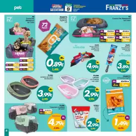 Volantino Franzy's Pagina 5: Franzy's Salviettine DryPet XL €0,89, PLANA Lettiera con Paletta €2,99