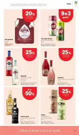 Spar folder Pagina 19: Martini bellini rossini ou mimosa €5,99, Nona spritz & tonic €2,14