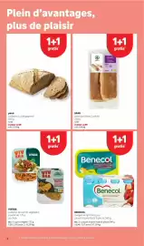 Spar folder Pagina 4: Benecol margarine light €7,67, Vivera substitut de viande végétalien €3,60