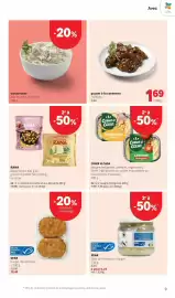 Spar folder Pagina 9: Burger de cabillaud €10,40, Filets de hareng au vinaigre €5,23