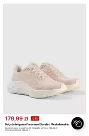 4F gazetka tydzień 41 Strona 2: Buty do biegania Freemove Elevated Mesh damskie 4F €179,99
