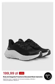 4F gazetka tydzień 41 Strona 4: Buty do biegania Freemove Elevated Mesh damskie 4F €199,99