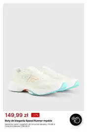 4F gazetka tydzień 41 Strona 7: Buty do biegania Speed Runner męskie 4F €149,99