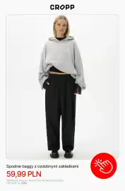 Cropp gazetka tydzień 41 Strona 9: Spodnie baggy z ozdobnymi zakładkami Cropp €59,99