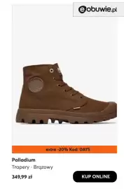 Eobuwie gazetka tydzień 41 Strona 4: Trapery brązowe Palladium €349,99