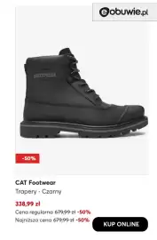 Eobuwie gazetka tydzień 41 Strona 6: Trapery czarne CAT Footwear €338,99