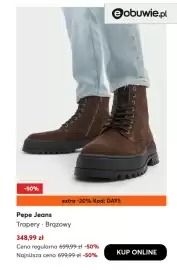 Eobuwie gazetka tydzień 41 Strona 8: Trapery Pepe Jeans €348,99