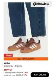 Eobuwie gazetka tydzień 41 Strona 10: Sneakersy brązowy Adidas €239,99