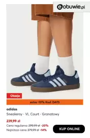 Eobuwie gazetka tydzień 41 Strona 2: Sneakersy VL Court granatowy adidas €239,99