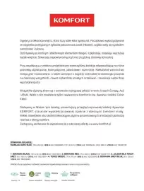 Komfort gazetka Strona 3: KOMFORT Dywany to dekoracja wnętrz, która liczy sobie kilka tysięcy lat. Początkowo wykorzystywane